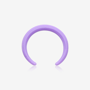 Bio-Flexible Soft Touch Septum Retainer-Purple